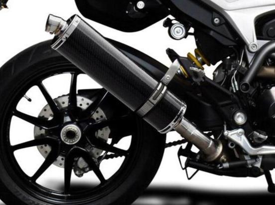DELKEVIC Ducati Hypermotard 939/821 Slip-on Exhaust Stubby 18