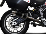 DELKEVIC Ducati Multistrada 950 De-Cat Slip-on Exhaust DS70 9" Carbon