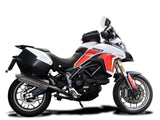 DELKEVIC Ducati Multistrada 950 De-Cat Slip-on Exhaust Stubby 14"