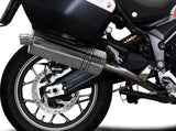 DELKEVIC Ducati Multistrada 950 De-Cat Slip-on Exhaust Stubby 14"