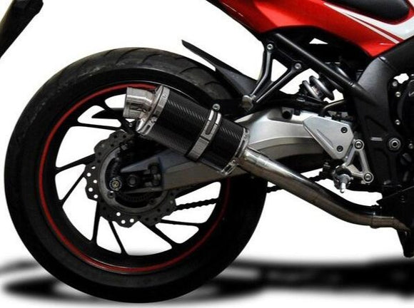 DELKEVIC Honda CB650F / CBR650F Full Exhaust System with DS70 9