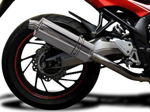DELKEVIC Honda CB650F / CBR650F Full Exhaust System with Stubby 14