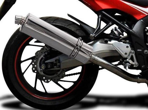 DELKEVIC Honda CB650F / CBR650F Full Exhaust System with Stubby 18