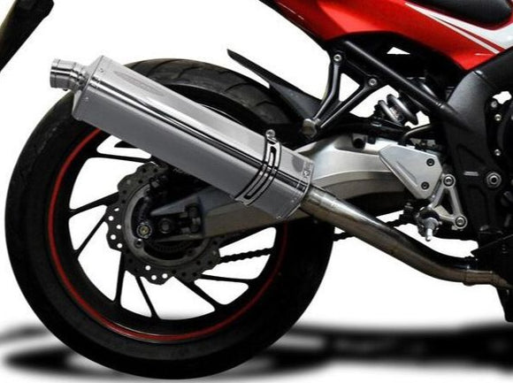 DELKEVIC Honda CB650F / CBR650F Full Exhaust System with Stubby 17
