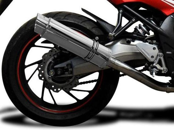 DELKEVIC Honda CB650F / CBR650F Full Exhaust System with SL10 14