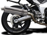 DELKEVIC Kawasaki Ninja 1000 / Z1000 Full Exhaust System with Stubby 18" Silencers