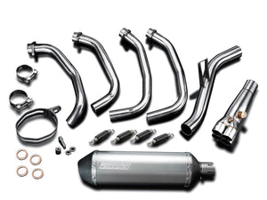 DELKEVIC Kawasaki Z900RS (2018+) Full Exhaust System with 13.5" Titanium X-Oval Silencer – Accessories in the 2WheelsHero Motorcycle Aftermarket Accessories and Parts Online Shop