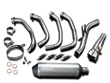 DELKEVIC Kawasaki Z900RS Full Exhaust System with 13.5" Titanium X-Oval Silencer