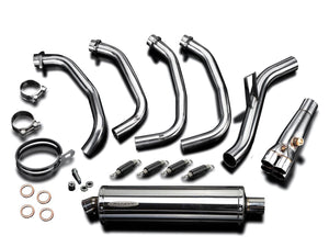 DELKEVIC Kawasaki Z900RS Full Exhaust System with Stubby 18" Silencer