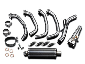 DELKEVIC Kawasaki Z900RS Full Exhaust System with Stubby 14" Carbon Silencer