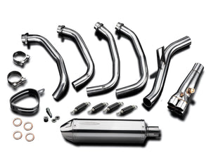 DELKEVIC Kawasaki Z900RS Full Exhaust System with 13" Tri-Oval Silencer