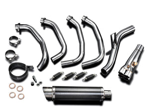 DELKEVIC Kawasaki Z900RS (2018+) Full Exhaust System with DL10 14" Carbon Silencer – Accessories in the 2WheelsHero Motorcycle Aftermarket Accessories and Parts Online Shop