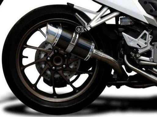 DELKEVIC Honda VFR800X / VFR800F Full Exhaust System with Mini 8