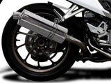 DELKEVIC Honda VFR800X / VFR800F Full Exhaust System with Stubby 14" Silencer