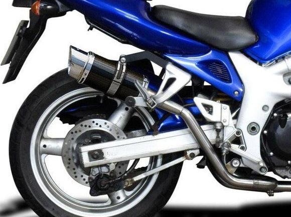 DELKEVIC Suzuki SV650 (99/02) Full Exhaust System with High Mount Mini 8