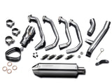 DELKEVIC Kawasaki Z900 (17/19) Full Exhaust System 13" Tri-Oval – Accessories in the 2WheelsHero Motorcycle Aftermarket Accessories and Parts Online Shop