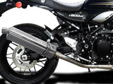 DELKEVIC Kawasaki Z900RS Full Exhaust System with Stubby 17" Tri-Oval Silencer