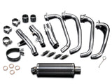 DELKEVIC Honda CB1100 Full Exhaust System with Stubby 14" Carbon Silencer