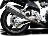 DELKEVIC Suzuki GSXR1300 Hayabusa (99/07) Full 4-1 Exhaust System with 13" Tri-Oval Silencer – Accessories in the 2WheelsHero Motorcycle Aftermarket Accessories and Parts Online Shop