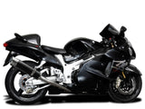 DELKEVIC Suzuki GSXR1300 Hayabusa (99/07) Full 4-1 Exhaust System with DL10 14" Carbon Silencer