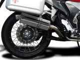 DELKEVIC Honda VFR1200X Crosstourer Full Exhaust System with Stubby 14" Silencer