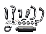 DELKEVIC Kawasaki Ninja 300 Full Exhaust System with Stubby 14" Silencer – Accessories in the 2WheelsHero Motorcycle Aftermarket Accessories and Parts Online Shop