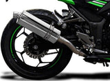 DELKEVIC Kawasaki Ninja 300 Full Exhaust System with Stubby 14" Silencer – Accessories in the 2WheelsHero Motorcycle Aftermarket Accessories and Parts Online Shop