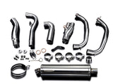 DELKEVIC Kawasaki Ninja 300 Full Exhaust System with Stubby 18" Silencer – Accessories in the 2WheelsHero Motorcycle Aftermarket Accessories and Parts Online Shop