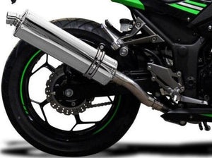 DELKEVIC Kawasaki Ninja 300 Full Exhaust System with Stubby 18" Silencer – Accessories in the 2WheelsHero Motorcycle Aftermarket Accessories and Parts Online Shop