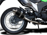 DELKEVIC Kawasaki KLE 300 Versys-X Full Exhaust System with DS70 9" Carbon Silencer – Accessories in the 2WheelsHero Motorcycle Aftermarket Accessories and Parts Online Shop