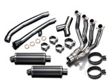 DELKEVIC Kawasaki Ninja ZX-14R Full Exhaust System with Stubby 14" Carbon Silencers