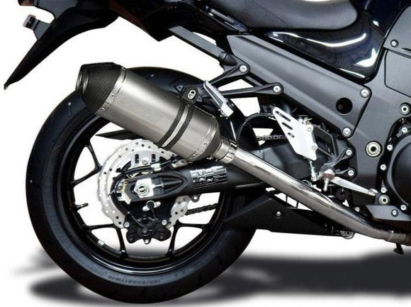 DELKEVIC Kawasaki Ninja ZX-14R Full Exhaust System with 10