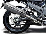 DELKEVIC Kawasaki Ninja ZX-14R Full Exhaust System with Stubby 17" Tri-Oval Silencers