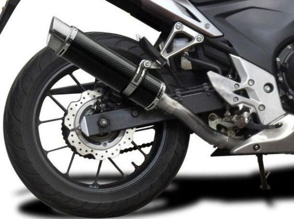 DELKEVIC Honda CB500 / CBR500R Full Exhaust System with DL10 14