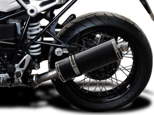 DELKEVIC BMW R nineT Slip-on Exhaust Stubby 14" Carbon