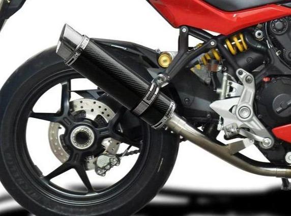 DELKEVIC Ducati Supersport 939 (17/20) De-Cat Slip-on Exhaust DL10 14