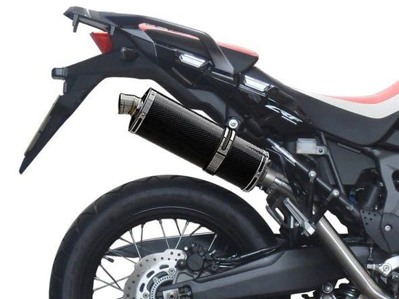 DELKEVIC Honda CRF1000L Africa Twin (16/19) Full 2-1 Exhaust System with Stubby 14