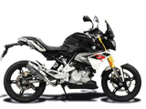 DELKEVIC BMW G310R (16/19) Full Exhaust System Mini 8"