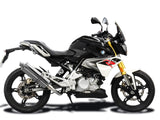 DELKEVIC BMW G310R (16/19) Full Exhaust System Stubby 14"