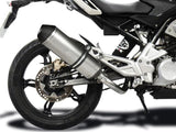 DELKEVIC BMW G310R (16/19) Full Exhaust System 13.5" X-Oval Titanium