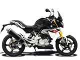 DELKEVIC BMW G310R (16/19) Full Exhaust System Stubby 18" Carbon