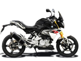 DELKEVIC BMW G310R (16/19) Full Exhaust System Stubby 14" Carbon – Accessories in the 2WheelsHero Motorcycle Aftermarket Accessories and Parts Online Shop