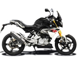 DELKEVIC BMW G310R (16/19) Full Exhaust System 13" Tri-Oval