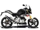 DELKEVIC BMW G310R (16/19) Full Exhaust System DL10 14" Carbon