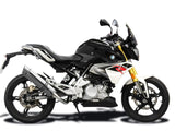 DELKEVIC BMW G310R (16/19) Full Exhaust System SL10 14"