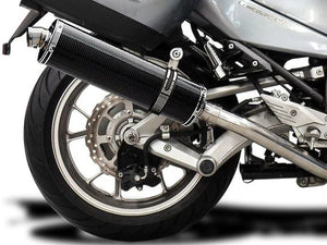 DELKEVIC Kawasaki GTR1400 / Concours 14 Full Exhaust System Stubby 18" Carbon