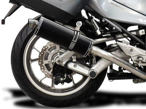 DELKEVIC Kawasaki GTR1400 / Concours 14 Full Exhaust System Stubby 14" Carbon – Accessories in the 2WheelsHero Motorcycle Aftermarket Accessories and Parts Online Shop