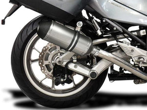 DELKEVIC Kawasaki GTR1400 / Concours 14 Full Exhaust System 10" X-Oval Titanium