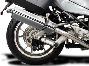 DELKEVIC Kawasaki GTR1400 / Concours 14 Full Exhaust System Stubby 17" Tri-Oval