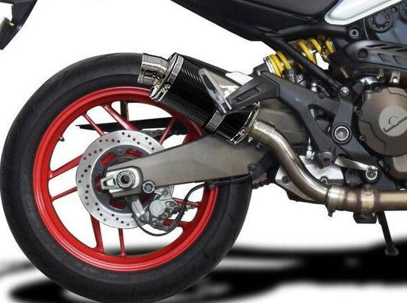 DELKEVIC Ducati Monster 821 / 1200 Slip-on Exhaust DS70 9